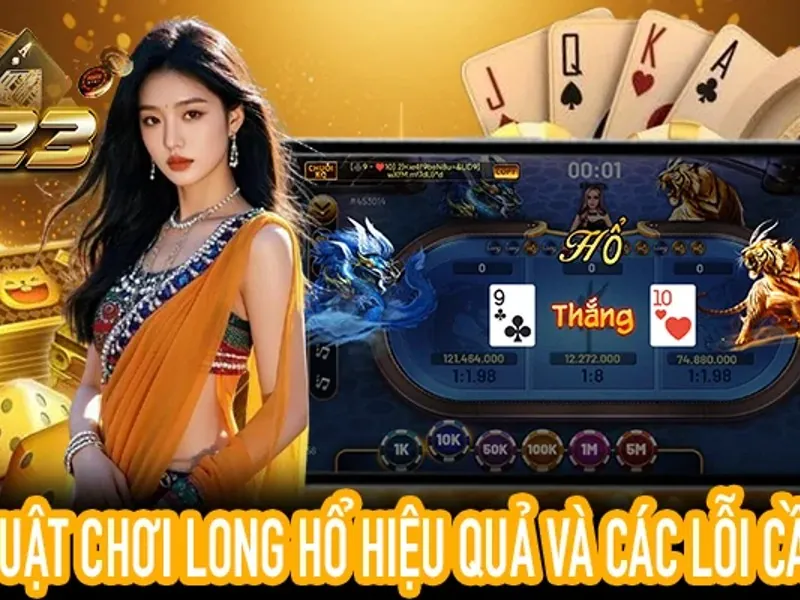 Bàn chơi Blackjack với người chia bài và chip tại Onebet Casino