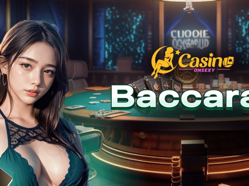 Hình ảnh người chơi thắng lớn tại bàn Baccarat trực tiếp với dealer xinh đẹp của onebet casino.